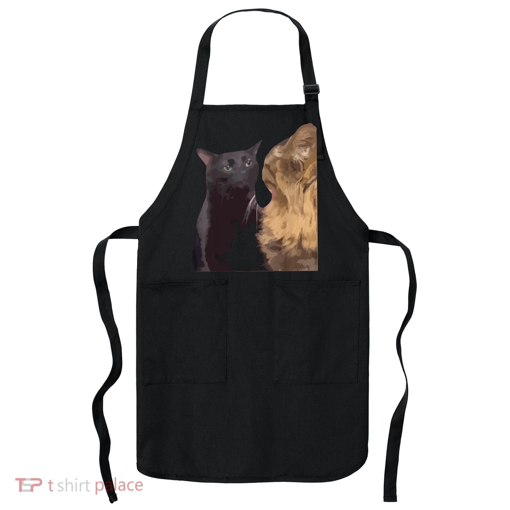 Cat Zoning Out Meme Popular Internet Meme Apron