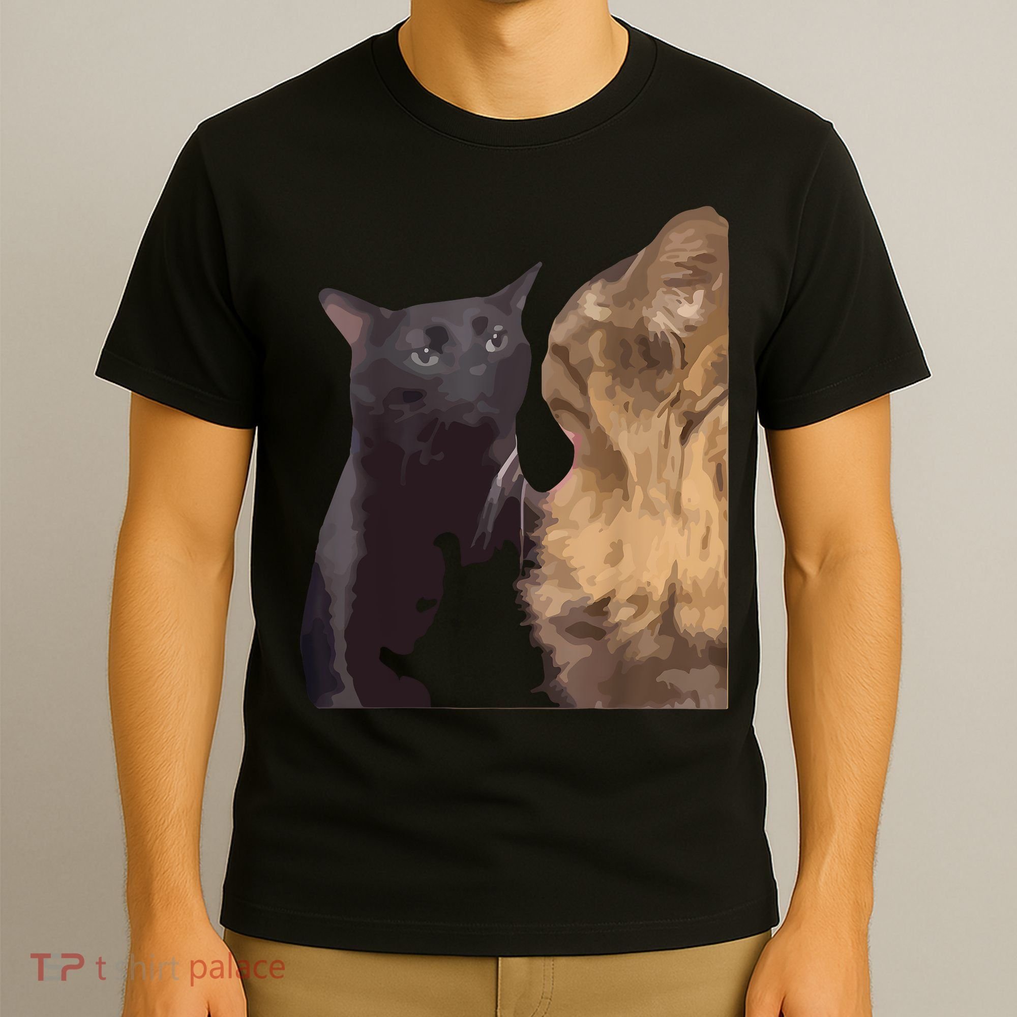 Cat Zoning Out Meme Popular Internet Meme T-Shirt