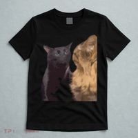 Cat Zoning Out Meme Popular Internet Meme T-Shirt thumb 5