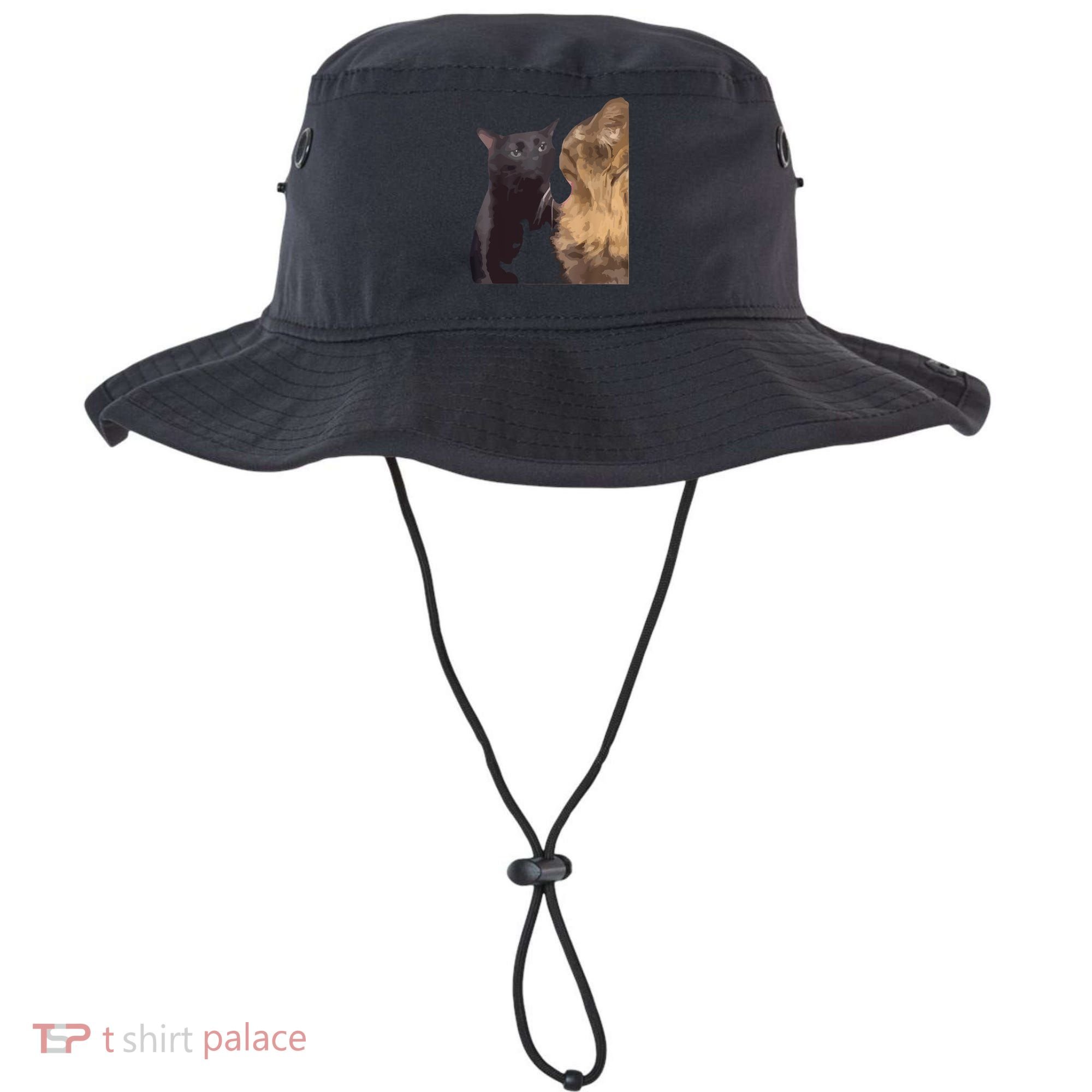 Cat Zoning Out Meme Popular Internet Meme Bucket Hat
