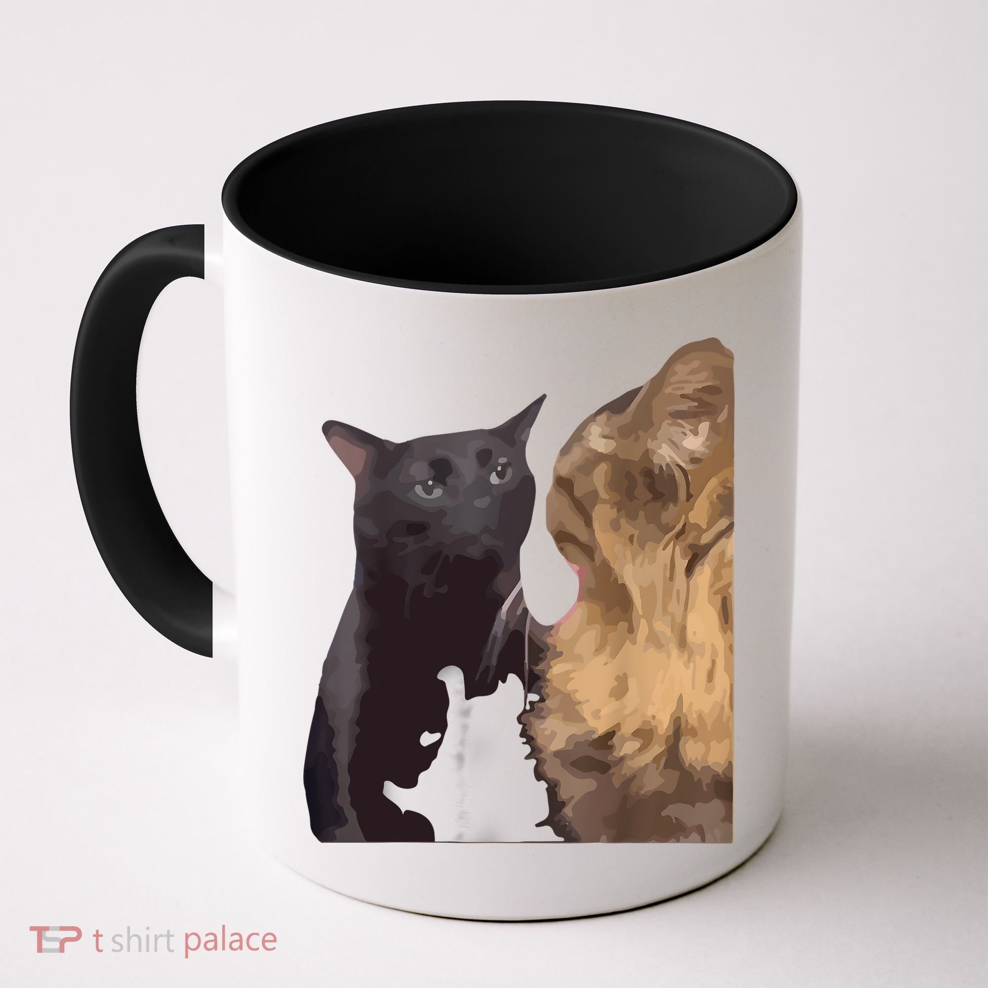 Cat Zoning Out Meme Popular Internet Meme Coffee Mug
