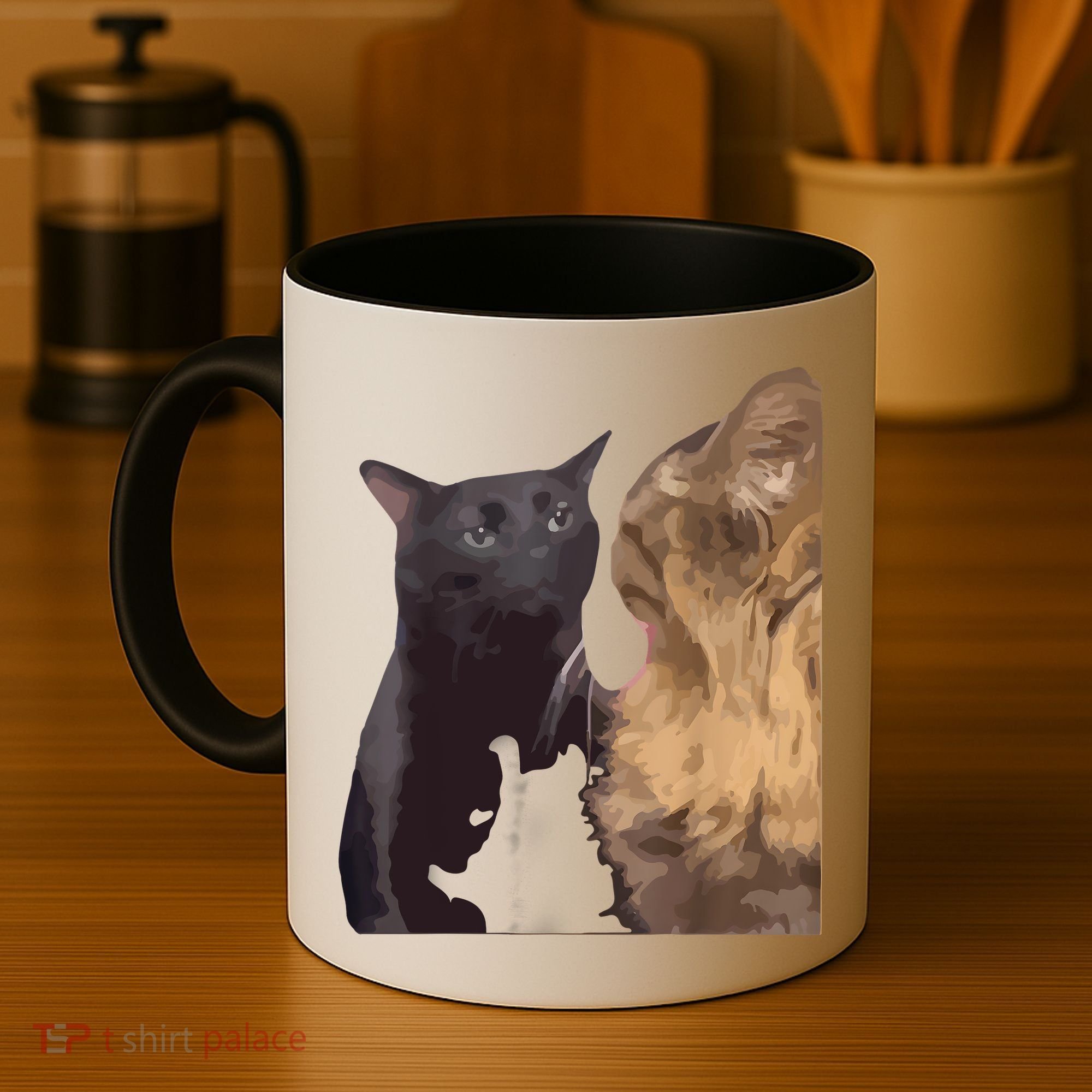 Cat Zoning Out Meme Popular Internet Meme Coffee Mug