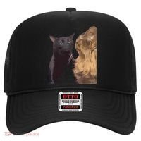 Cat Zoning Out Meme Popular Internet Meme Hat thumb 0