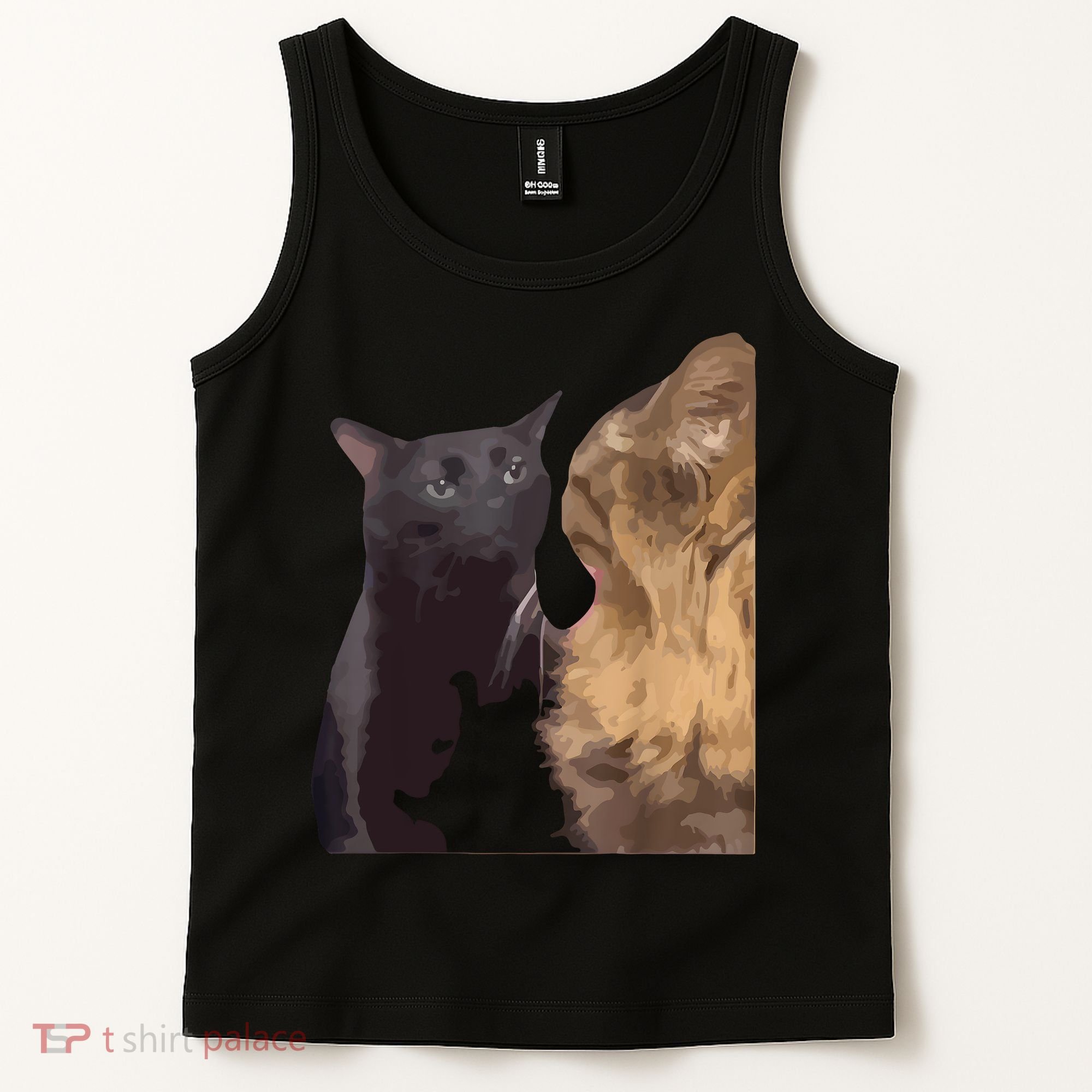 Cat Zoning Out Meme Popular Internet Meme Tank Top