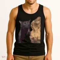 Cat Zoning Out Meme Popular Internet Meme Tank Top thumb 3