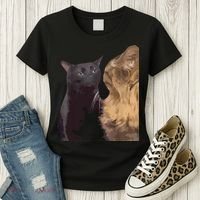 Cat Zoning Out Meme Popular Internet Meme Women's T-Shirt thumb 3