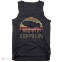 Classic Zeppelin Proud Name Lovers Outfits Airship Last Name Tank Top thumb 0