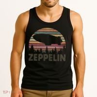Classic Zeppelin Proud Name Lovers Outfits Airship Last Name Tank Top thumb 3