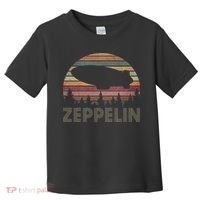 Classic Zeppelin Proud Name Lovers Outfits Airship Last Name Toddler T-Shirt thumb 0