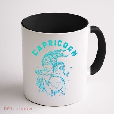 Capricorn Zodiac Sign Great Gift Coffee Mug back