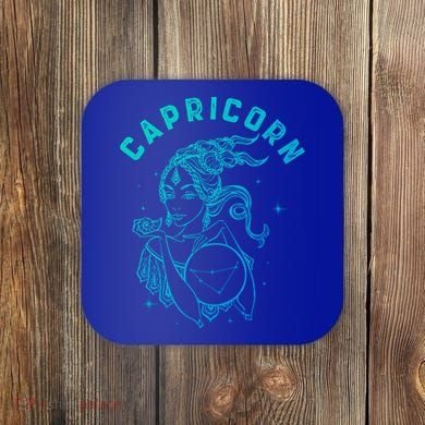 Capricorn Zodiac Sign Great Gift Coaster