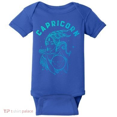 Capricorn Zodiac Sign Great Gift Baby Bodysuit