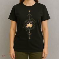 Capricorn Zodiac Symbol Cosmic Cool Astrology Lover Gifts T-Shirt thumb 4