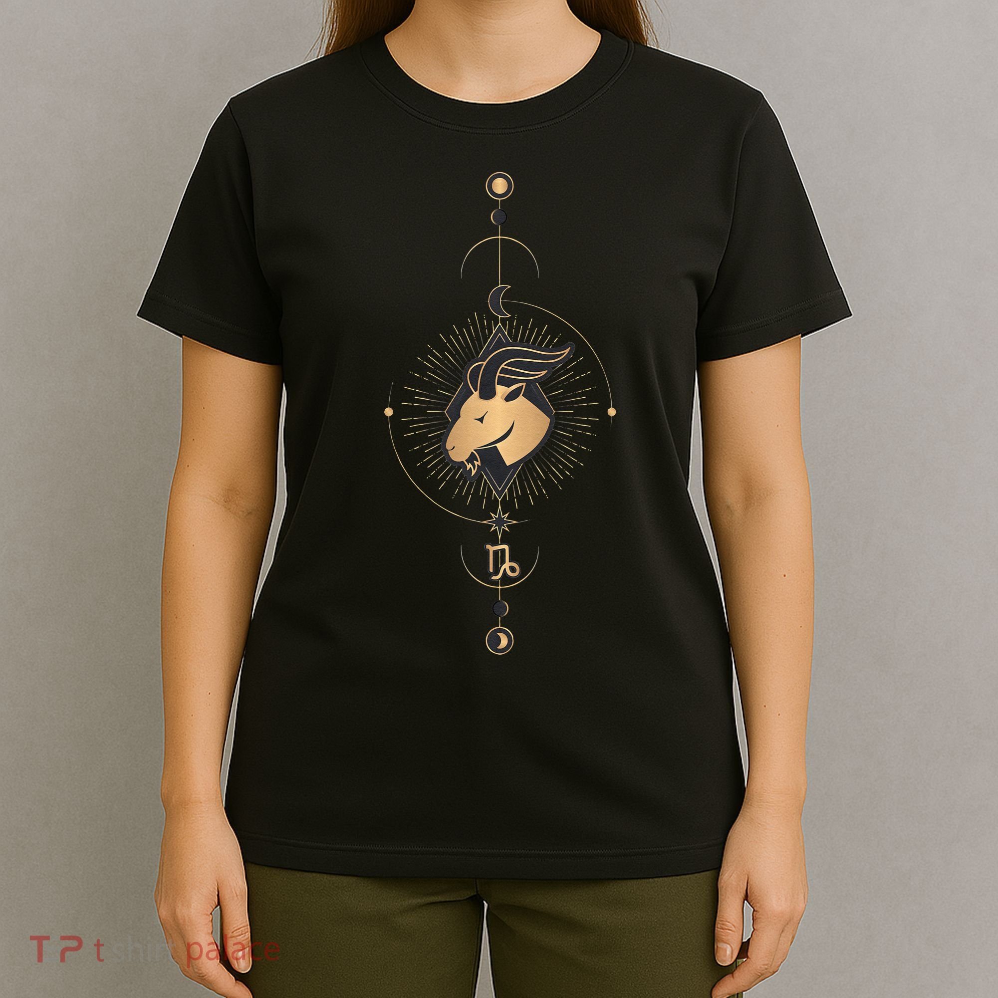 Capricorn Zodiac Symbol Cosmic Cool Astrology Lover Gifts T-Shirt
