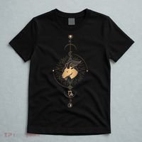 Capricorn Zodiac Symbol Cosmic Cool Astrology Lover Gifts T-Shirt thumb 5