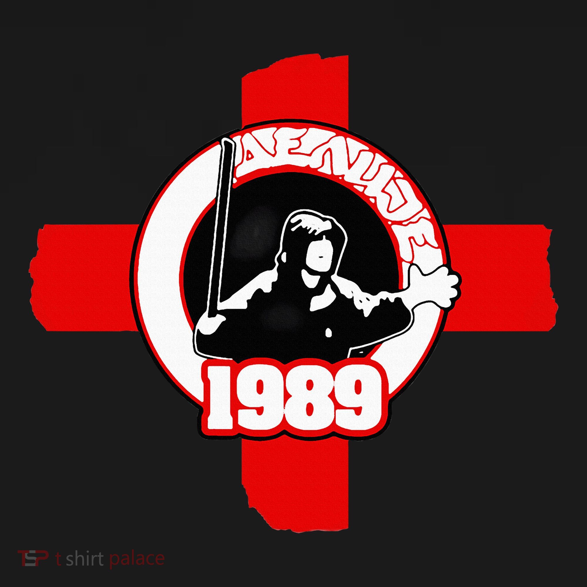 Delije 1989 Belgrade Ultra Proud Serbian Tifo Serbia Flag T-Shirt