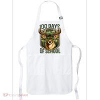 Deer 100 Days Of School Student Teacher 100th Day Apron thumb 0