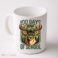 Deer 100 Days Of School Student Teacher 100th Day Coffee Mug thumb 0