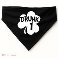 Drunk 1 Saint Patrick's Day Party Group USA-Made Doggie Bandana thumb 0