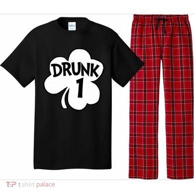 Drunk 1 Saint Patrick's Day Party Group Pajama Set