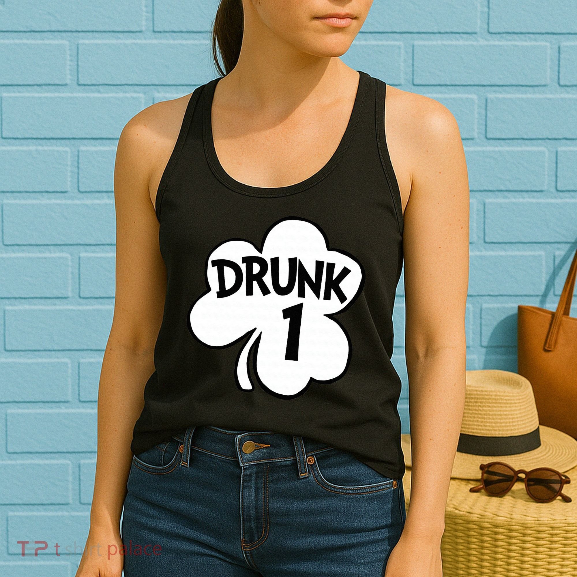 Drunk 1 Saint Patrick's Day Party Group Women's Tank Top