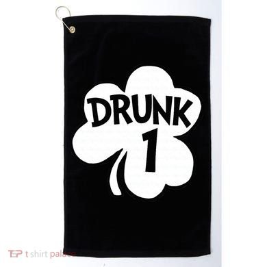 Drunk 1 Saint Patrick's Day Party Group Golf Towel