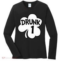 Drunk 1 Saint Patrick's Day Party Group Women's Long Sleeve Shirt thumb 0