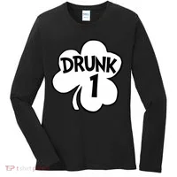 Drunk 1 Saint Patrick's Day Party Group Women's Long Sleeve Shirt thumb 0