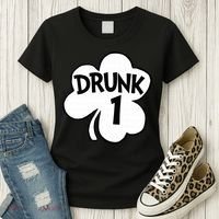 Drunk 1 Saint Patrick's Day Party Group Women's T-Shirt thumb 3