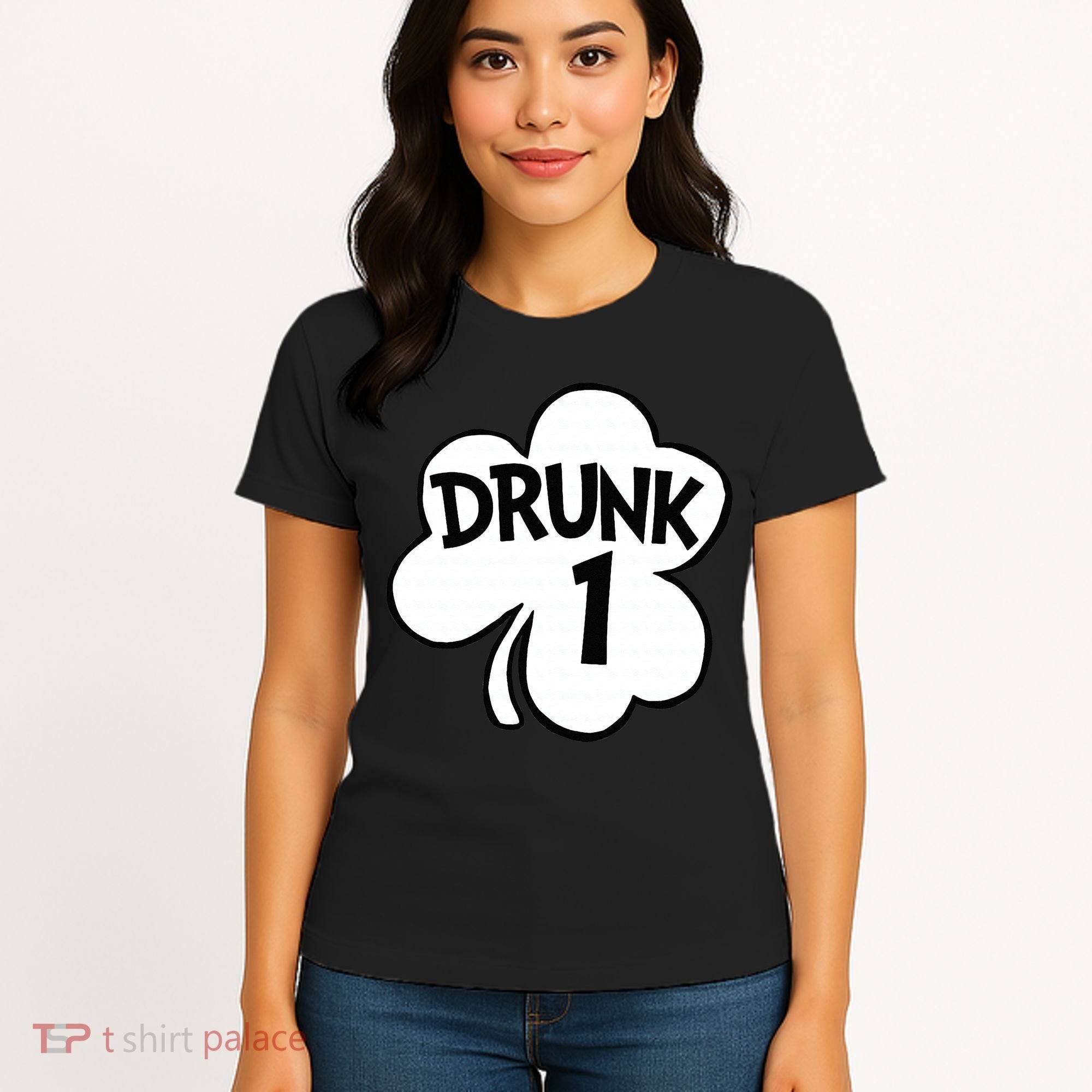 Drunk 1 Saint Patrick's Day Party Group Women's T-Shirt