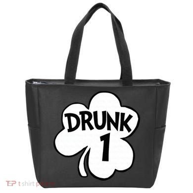 Drunk 1 Saint Patrick's Day Party Group Tote Bag