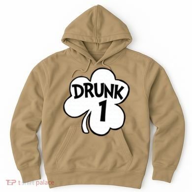 Drunk 1 Saint Patrick's Day Party Group Hoodie