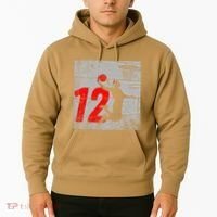 Distressed 12 Year Old 12th Basketball Birthday Slam Dunk Hoodie thumb 2