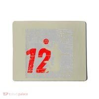 Distressed 12 Year Old 12th Basketball Birthday Slam Dunk Mousepad thumb 0