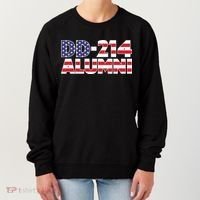 DD 214 Alumni US Flag Women's Sweatshirt thumb 0