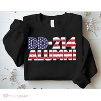 DD 214 Alumni US Flag Sweatshirt thumb 2