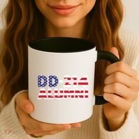 DD 214 Alumni US Flag Coffee Mug thumb 3