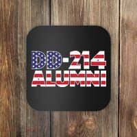 DD 214 Alumni US Flag Coaster thumb 0