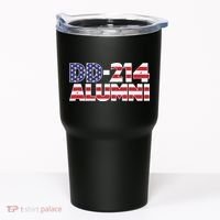 DD 214 Alumni US Flag Tumbler thumb 0