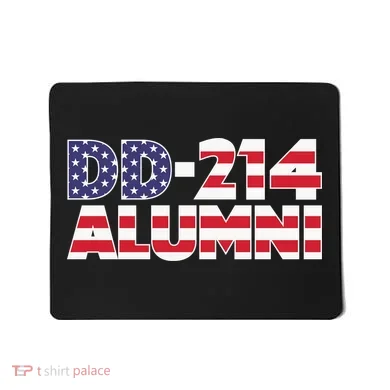 DD 214 Alumni US Flag Mousepad