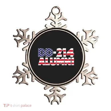 DD 214 Alumni US Flag Ornament