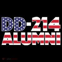 DD 214 Alumni US Flag Ornament thumb 1