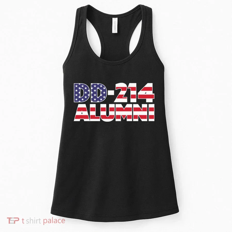 DD 214 Alumni US Flag Women's Tank Top