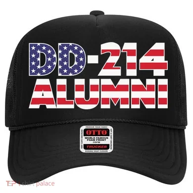 DD 214 Alumni US Flag Hat