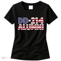 DD 214 Alumni US Flag Women's T-Shirt thumb 0