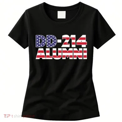 DD 214 Alumni US Flag Women's T-Shirt