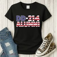 DD 214 Alumni US Flag Women's T-Shirt thumb 3