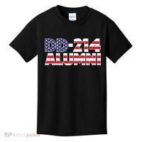 DD 214 Alumni US Flag Kids T-Shirt thumb 0