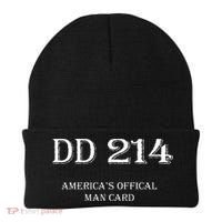 Dd 214 AmericaS Man Card Beanie thumb 0