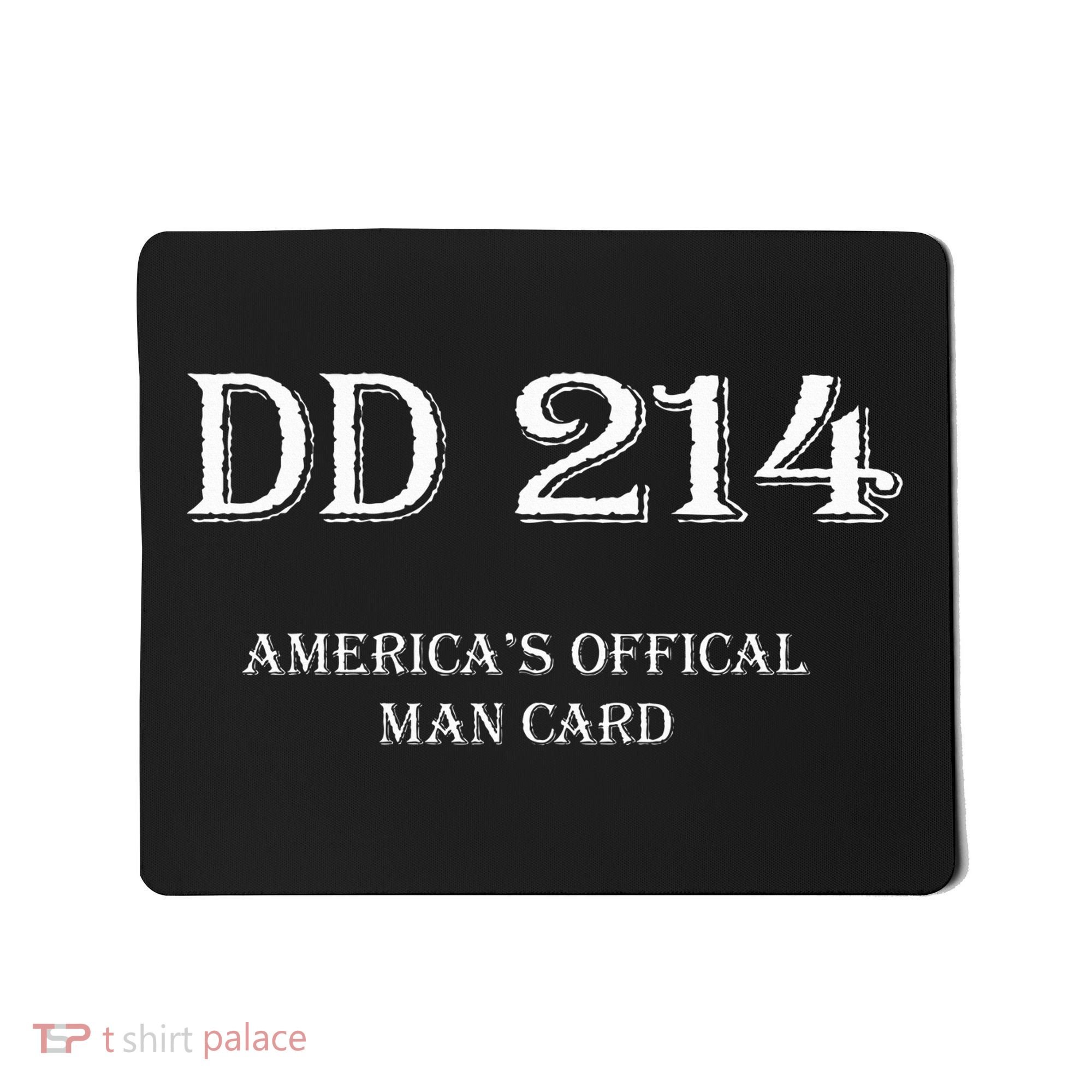 Dd 214 AmericaS Man Card Mousepad